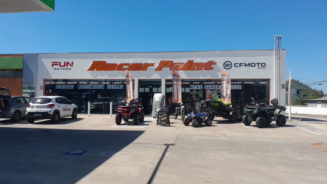 Foto da capa de Racer Point - Acessórios automotivos em Santa Maria - Venda de UTV's, Quadriciclos, Mini motos, Motos Off Road e JetSki